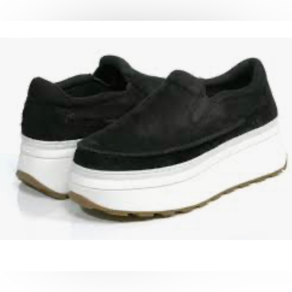 UGG MARIN SLIP ON - BLACK SUEDE